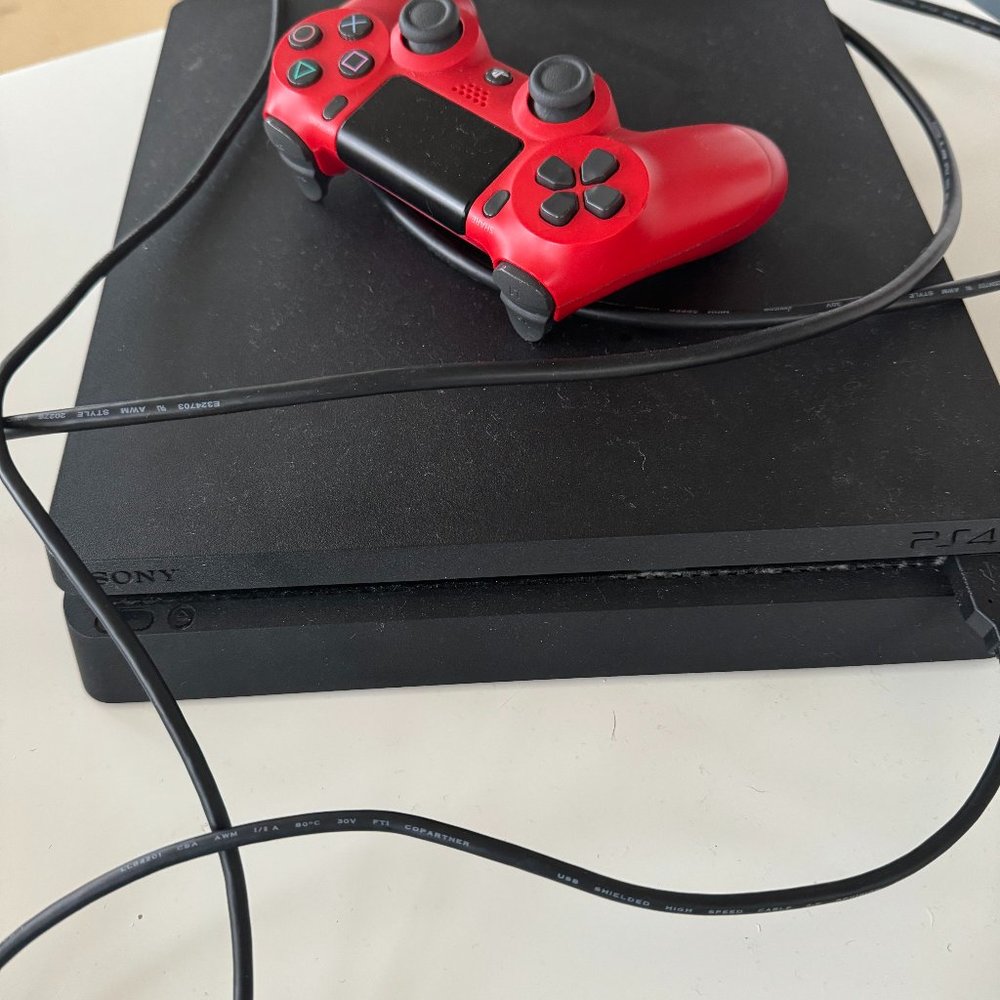 PS4 Console and controller AND GAMES